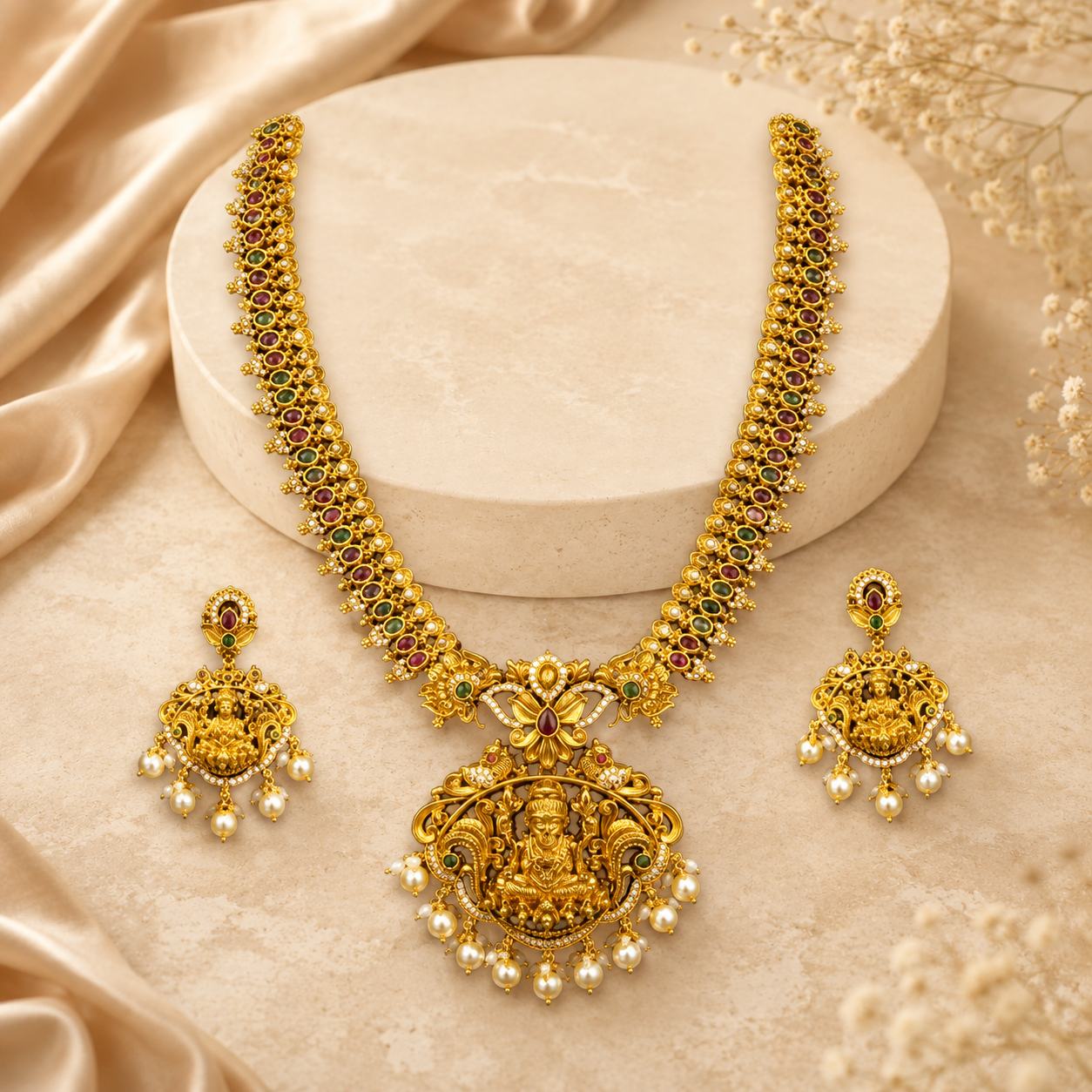 Antique Gold Plated Haram