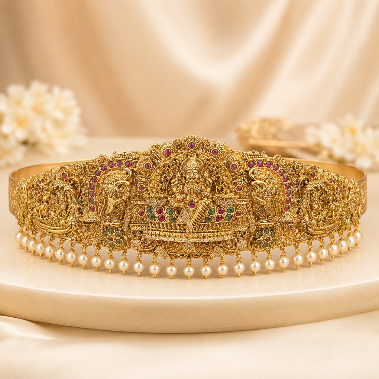 Temple Design Waist Belt