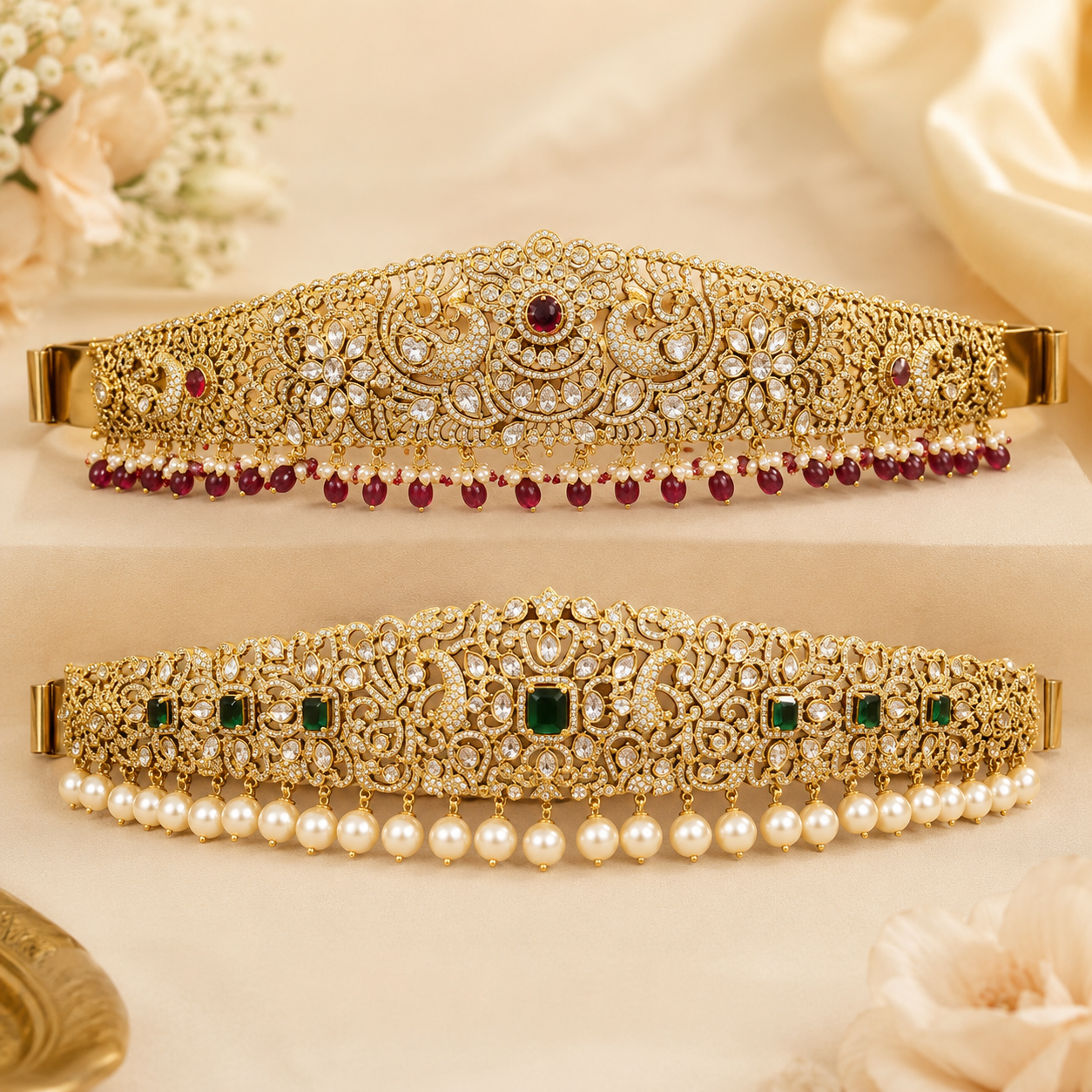 Temple Design Waist Belt